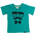 Milky S14 Moustache Tee Green